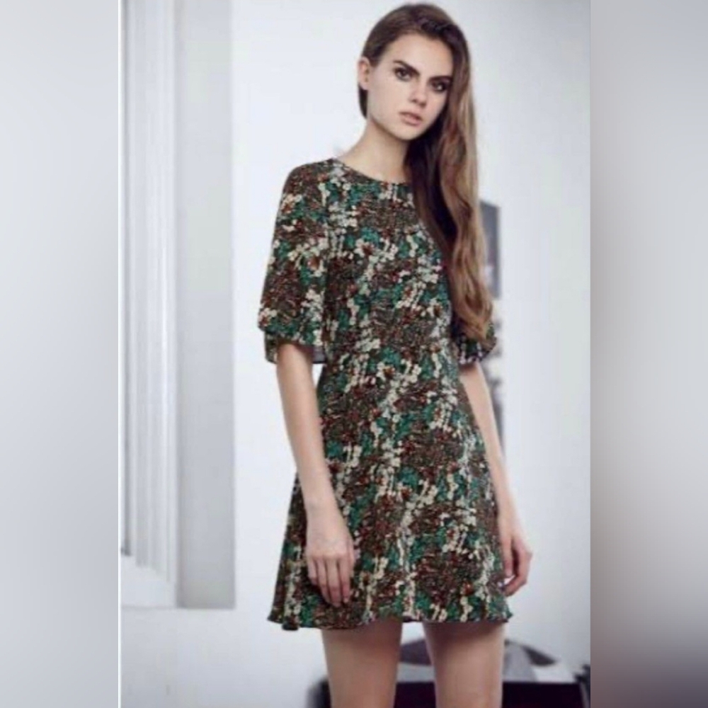 Zara Floral Mini Dress